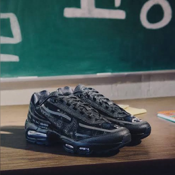 Worksout X Nike Air Max 95, Highly Ltd Black Colorway, Exclusive To South Korea